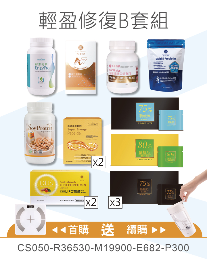 輕盈修復B套組